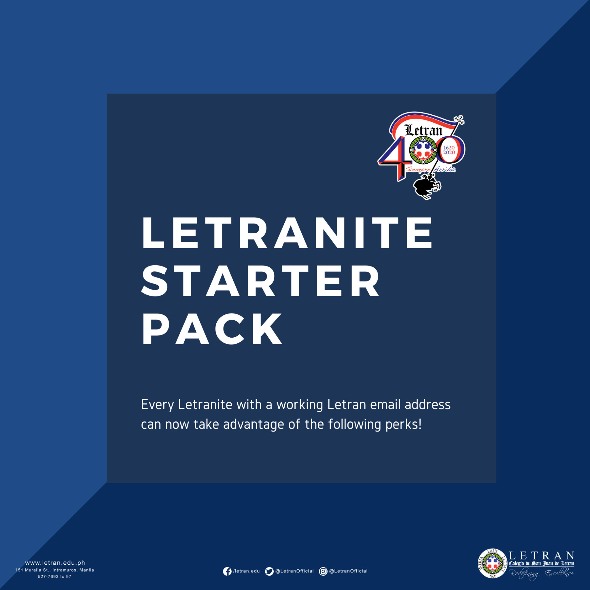 Make the most out of your... - Colegio de San Juan de Letran