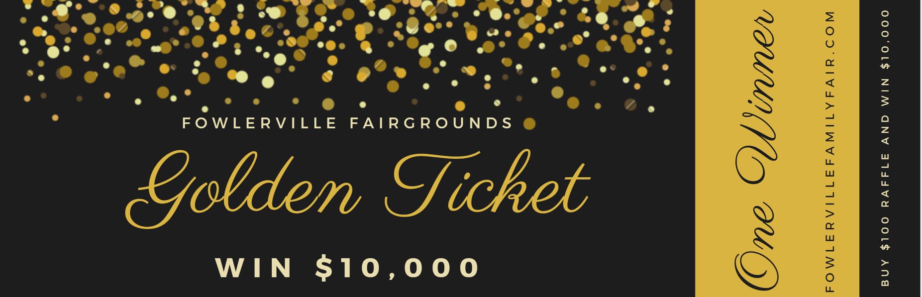 All 200 Golden Raffle Tickets have been sold! Thank you to everyone who ...