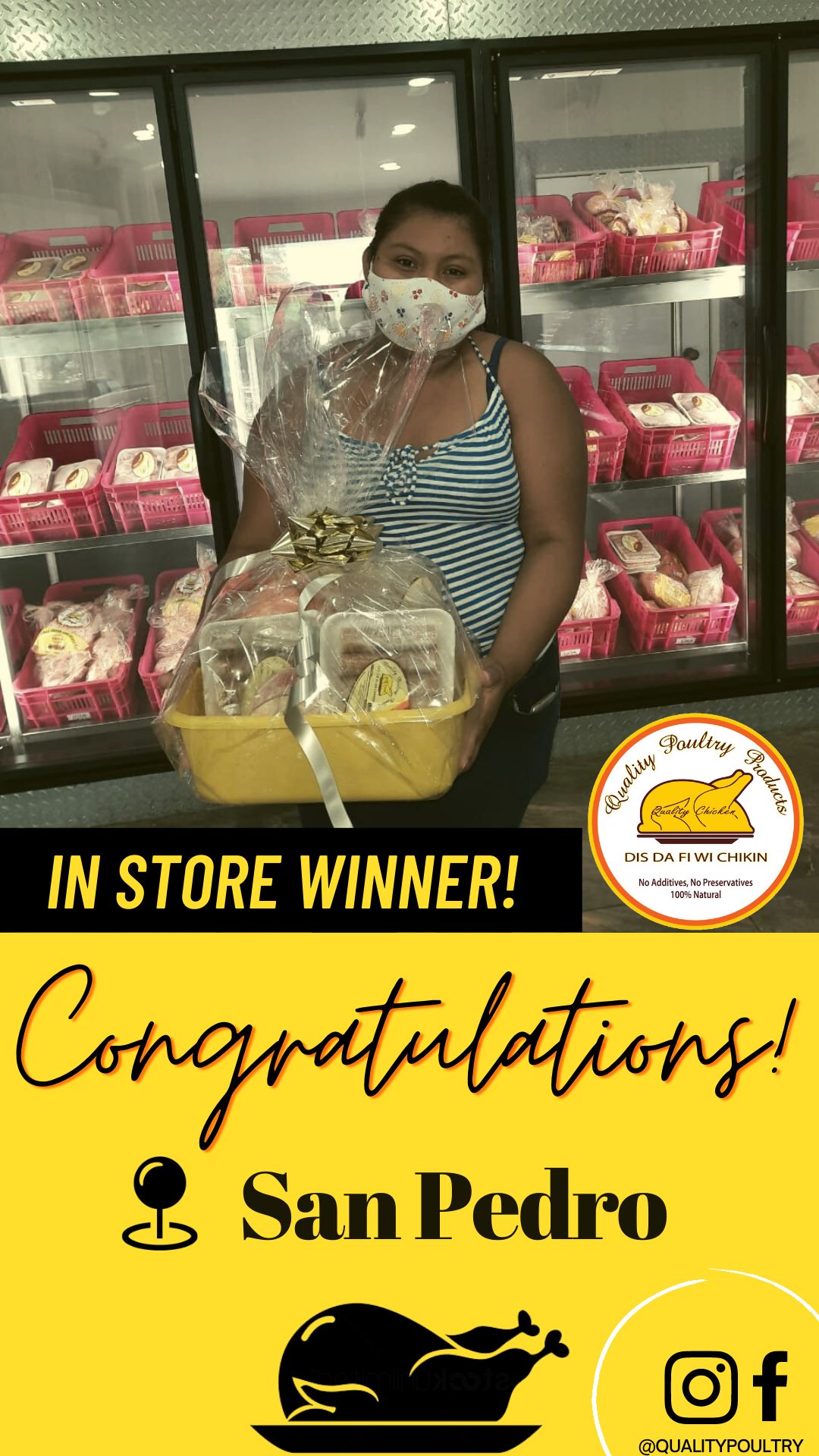 Our in store raffle winners for... - Quality Poultry Products