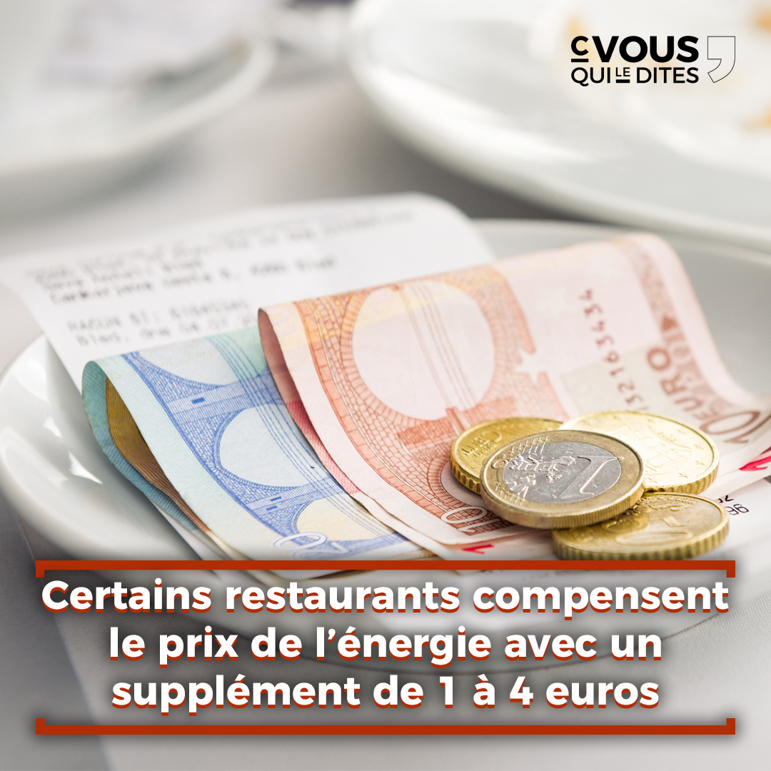 C'est - ☎️ 070/233.466 💬 Des restaurants appliquent un supplément pour ...