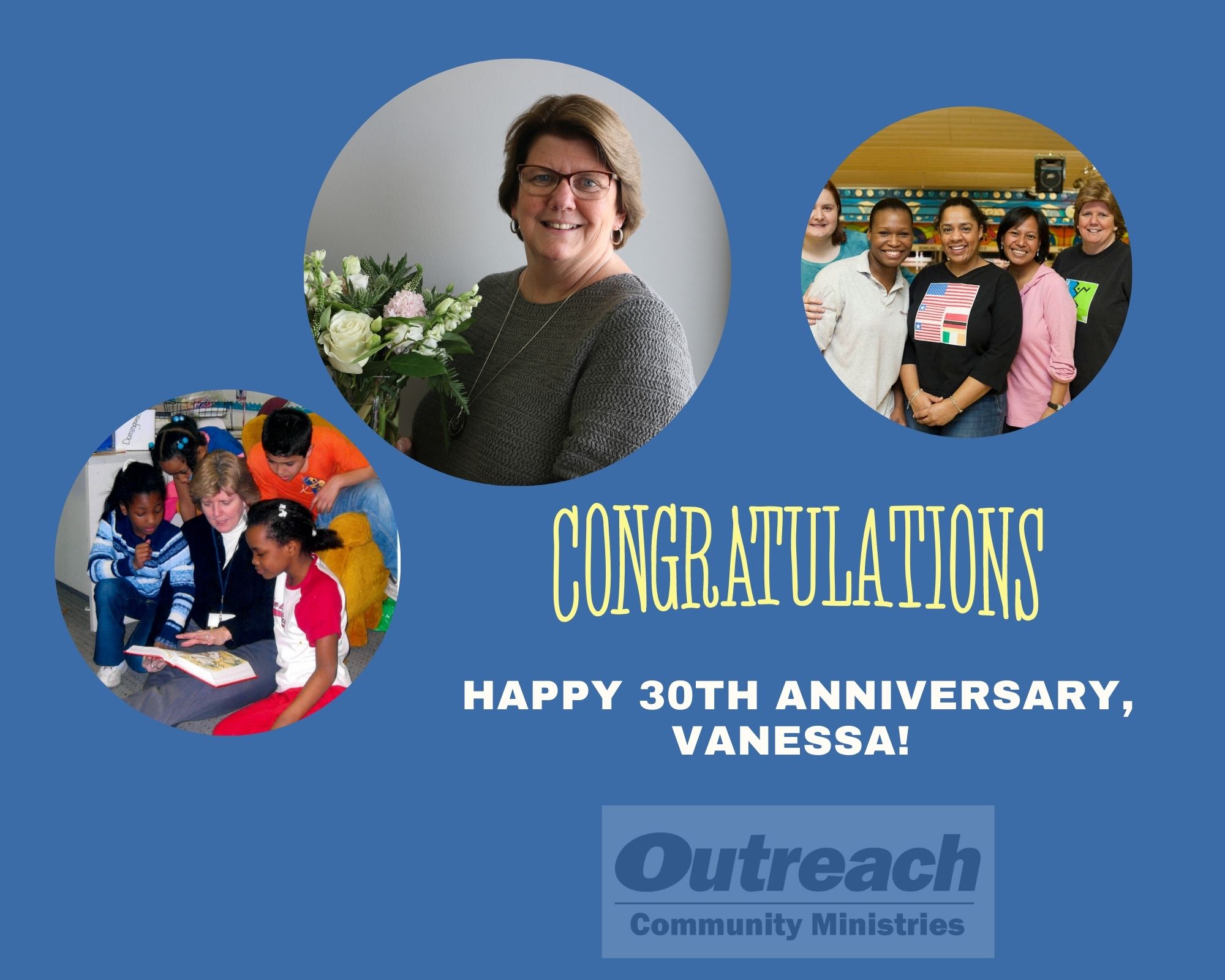 Outreach - Happy 30th anniversary to our COO Vanessa Roth!... | Facebook