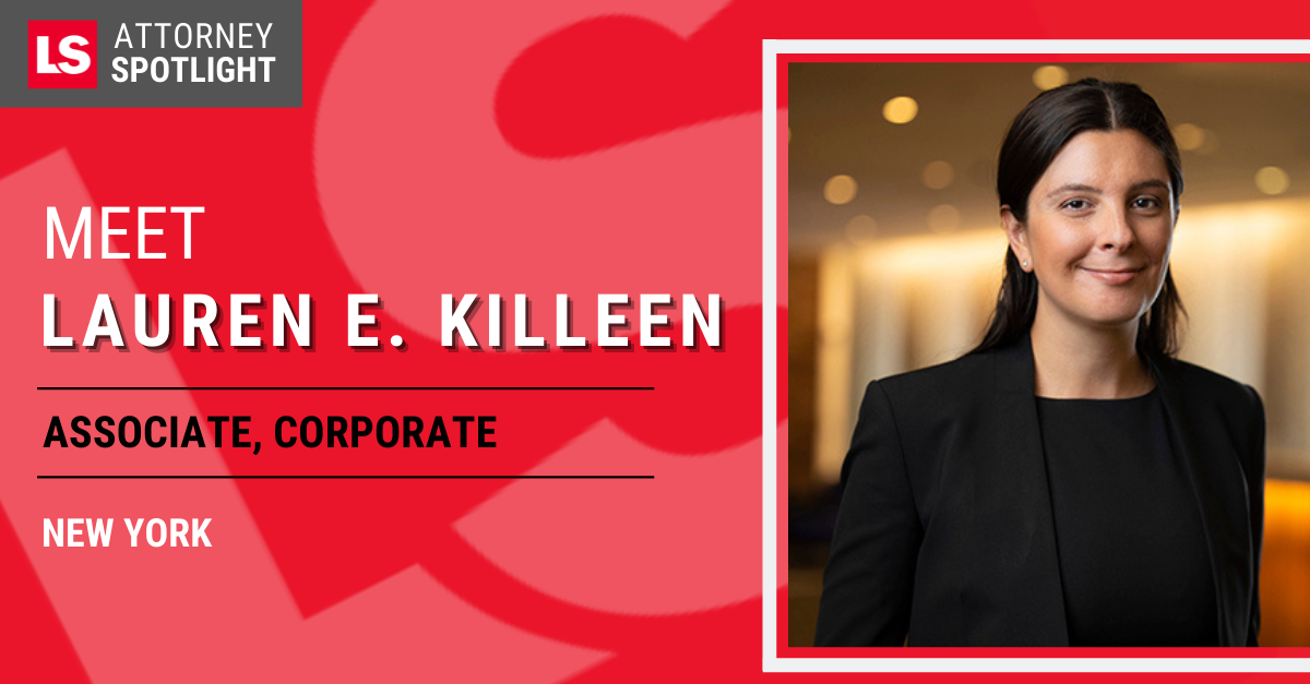 LS Attorney Spotlight: Meet... - Lowenstein Sandler LLP | Facebook