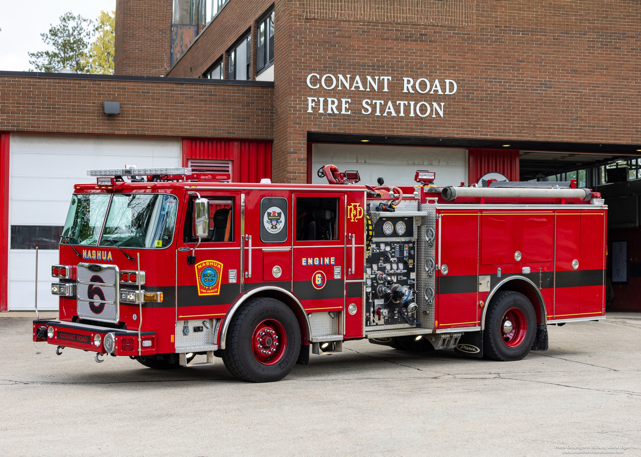 Public - Nashua NH Fire Engine 6 is a 2019 Pierce Arrow XT. Thank you ...