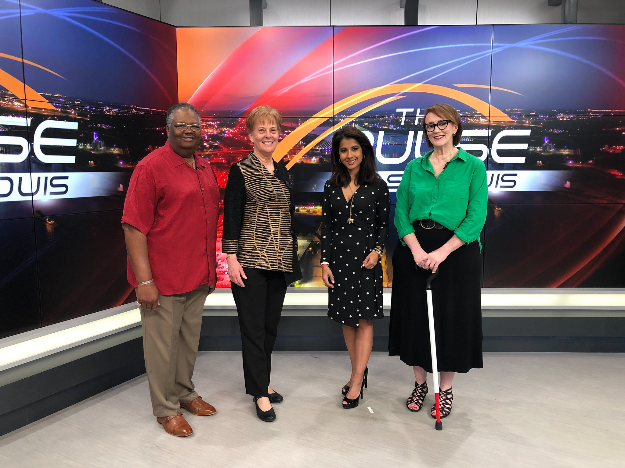 St Louis Society for the Blind and Visually Impaired - From left to ...