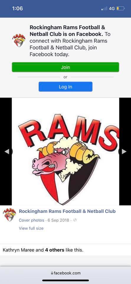 Rockingham Rams Year 8 Red | Facebook