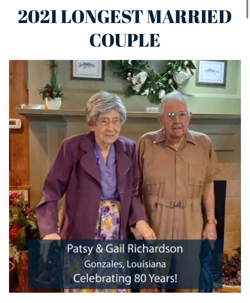 Weekly - Louisiana Family Forum announced that Patsy and Gail ...