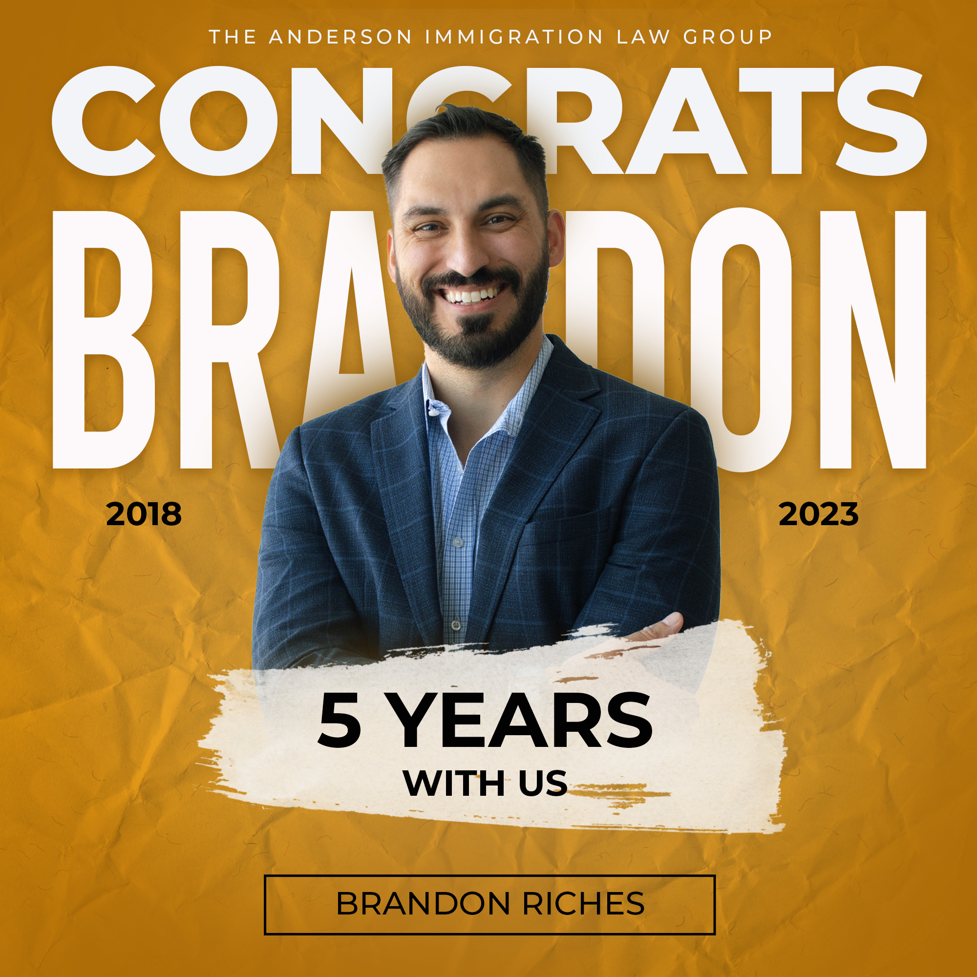 The Anderson Immigration Law Group - It's been 5 years since Brandon ...