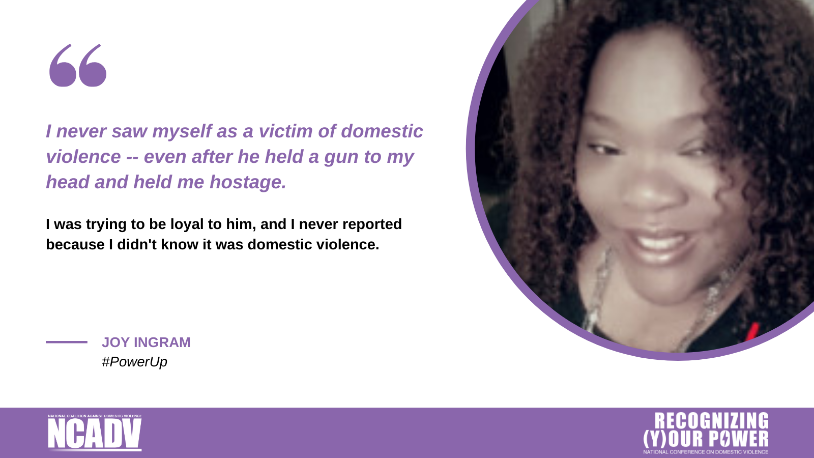 Survivor Justice Action - From #PowerUp: "I never saw myself as a ...