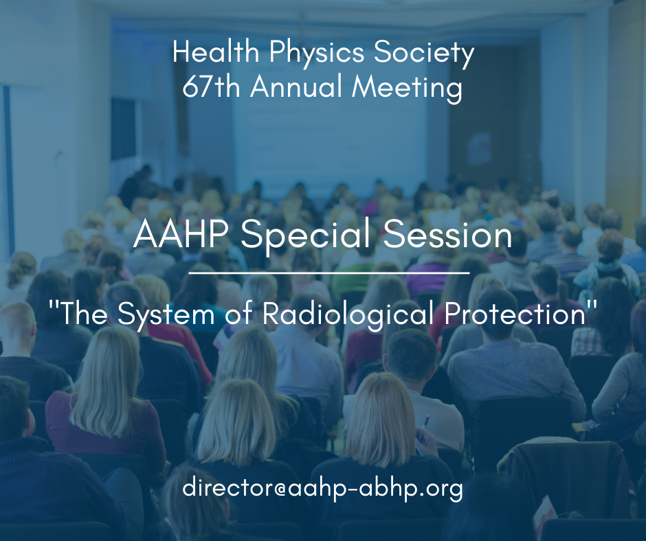 American Academy of Health Physics - We’re excited to take part in the ...