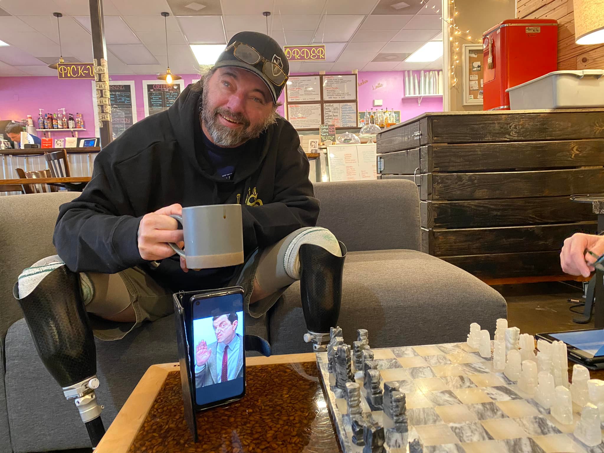 Coffee with Kenny” GO out! and make it happen 🕺