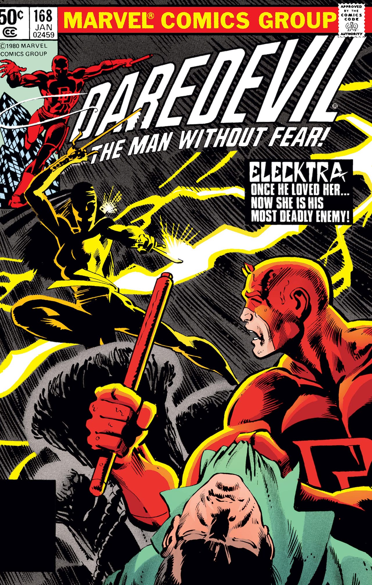 Classic Comic - Daredevil #181 (1982) - Death of Elektra by Frank