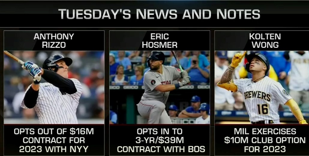 MLB Network - Recapping some of today's moves ⬇