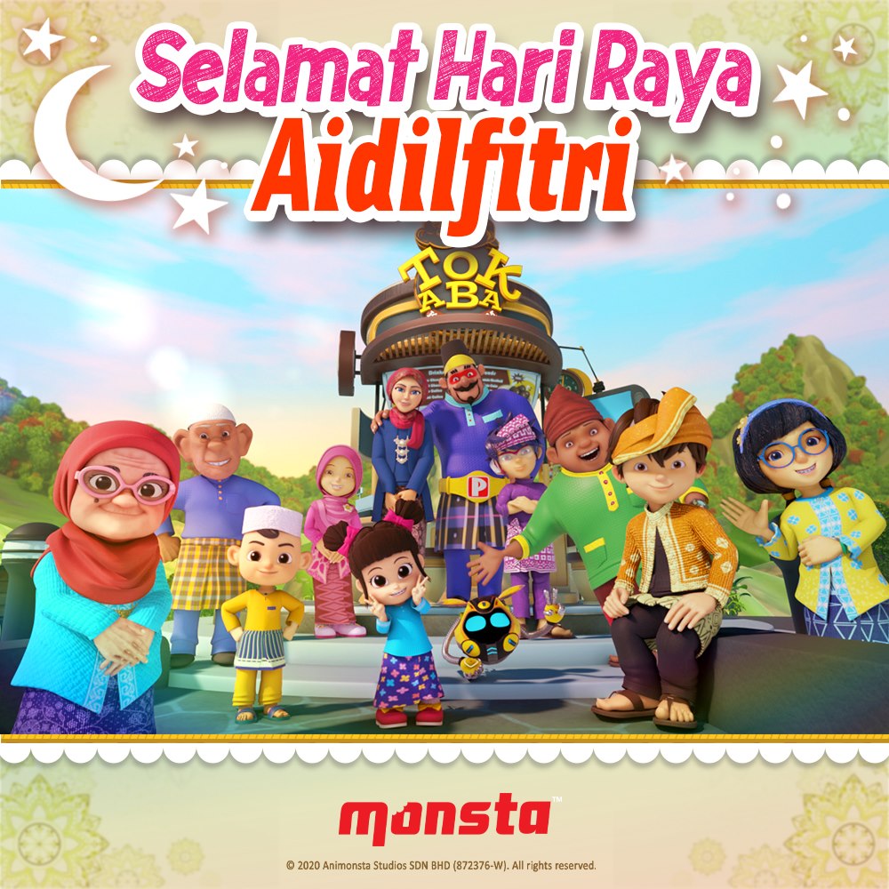 Boboiboy Raya Hari Ke 2 Selamat Hari Raya Aidilfitri Facebook