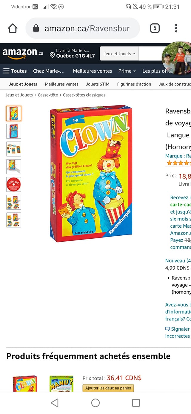 Lot De 2 Marionnettes à Fils En Bois – Clowns Rigolos Pour Développer La Créativité Et La Motricité Fine Des Enfants !