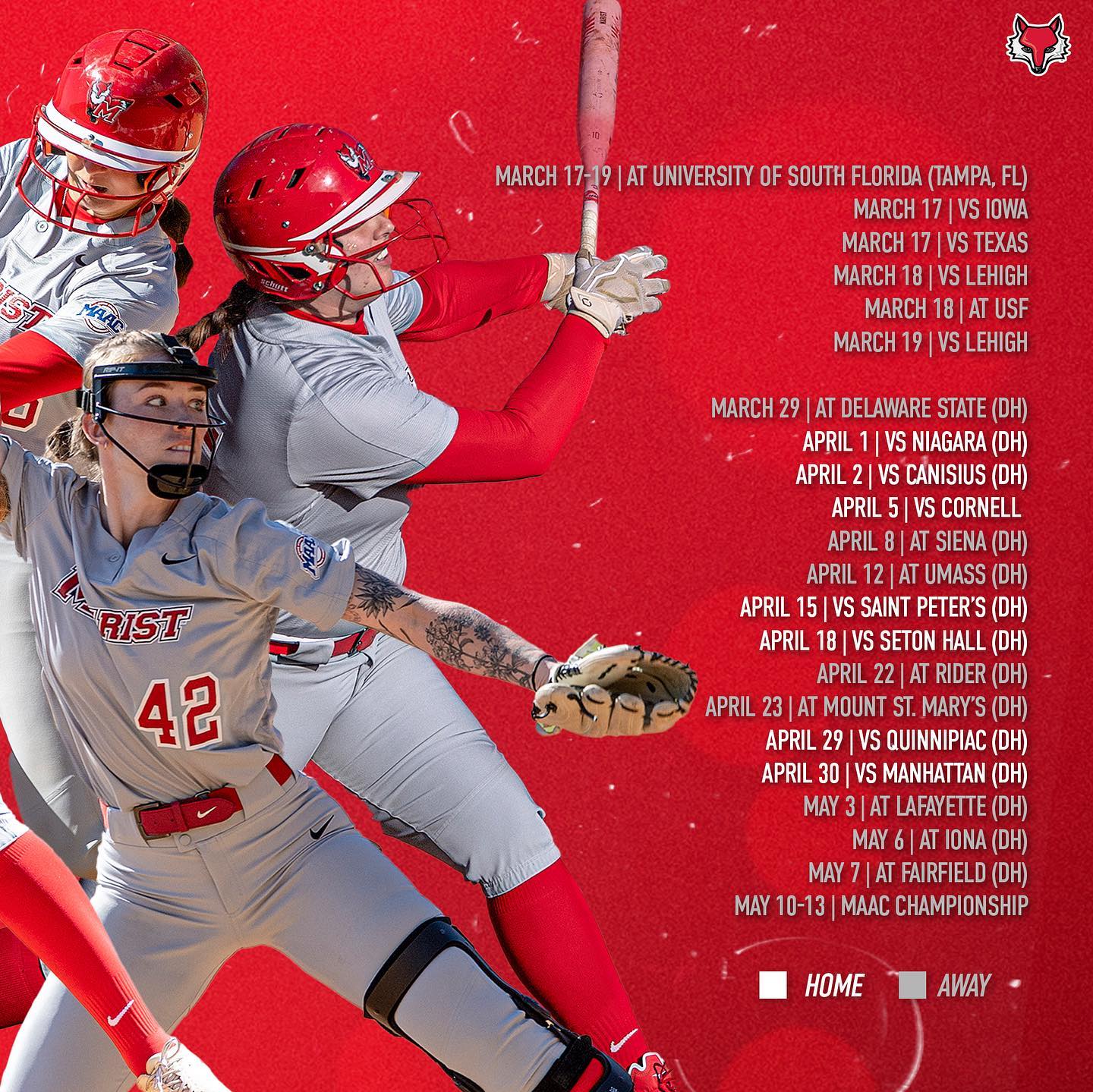The 2023 @maristsb schedule is all set!... - Marist Athletics | Facebook