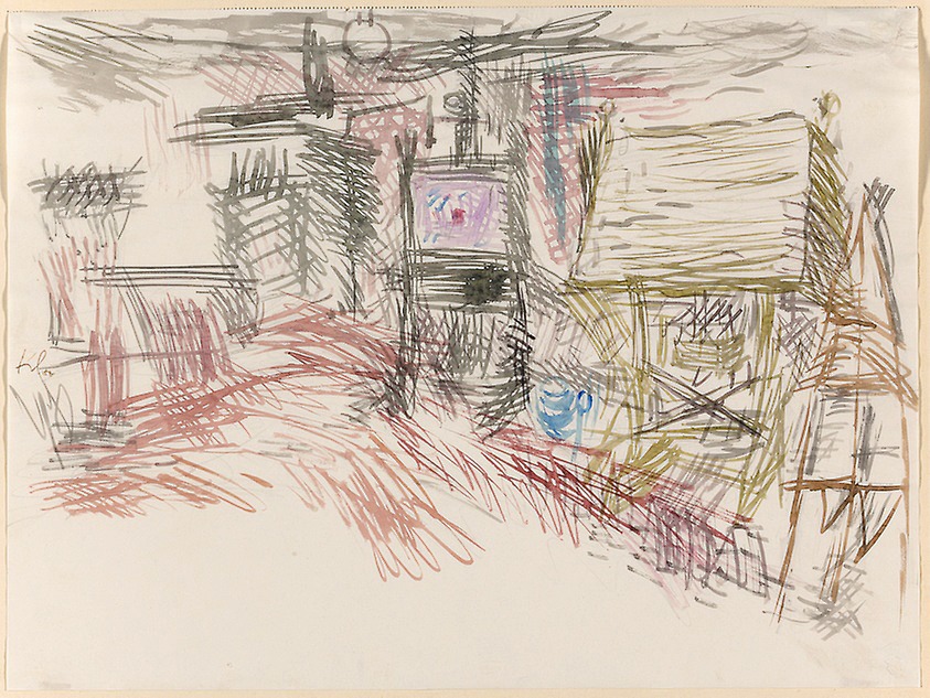 Paul Klee. Untitled. 1933 (gouache on paper) Christie's, Private coll.