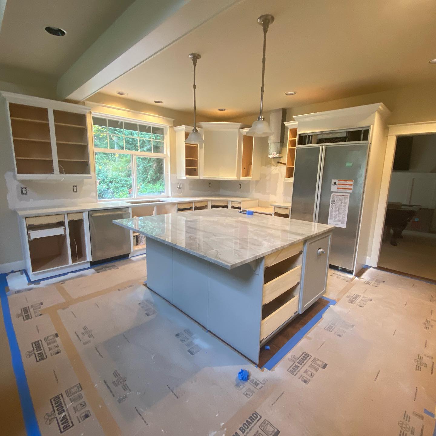Look at this island! So... Tracy's Quality Painting, Inc.