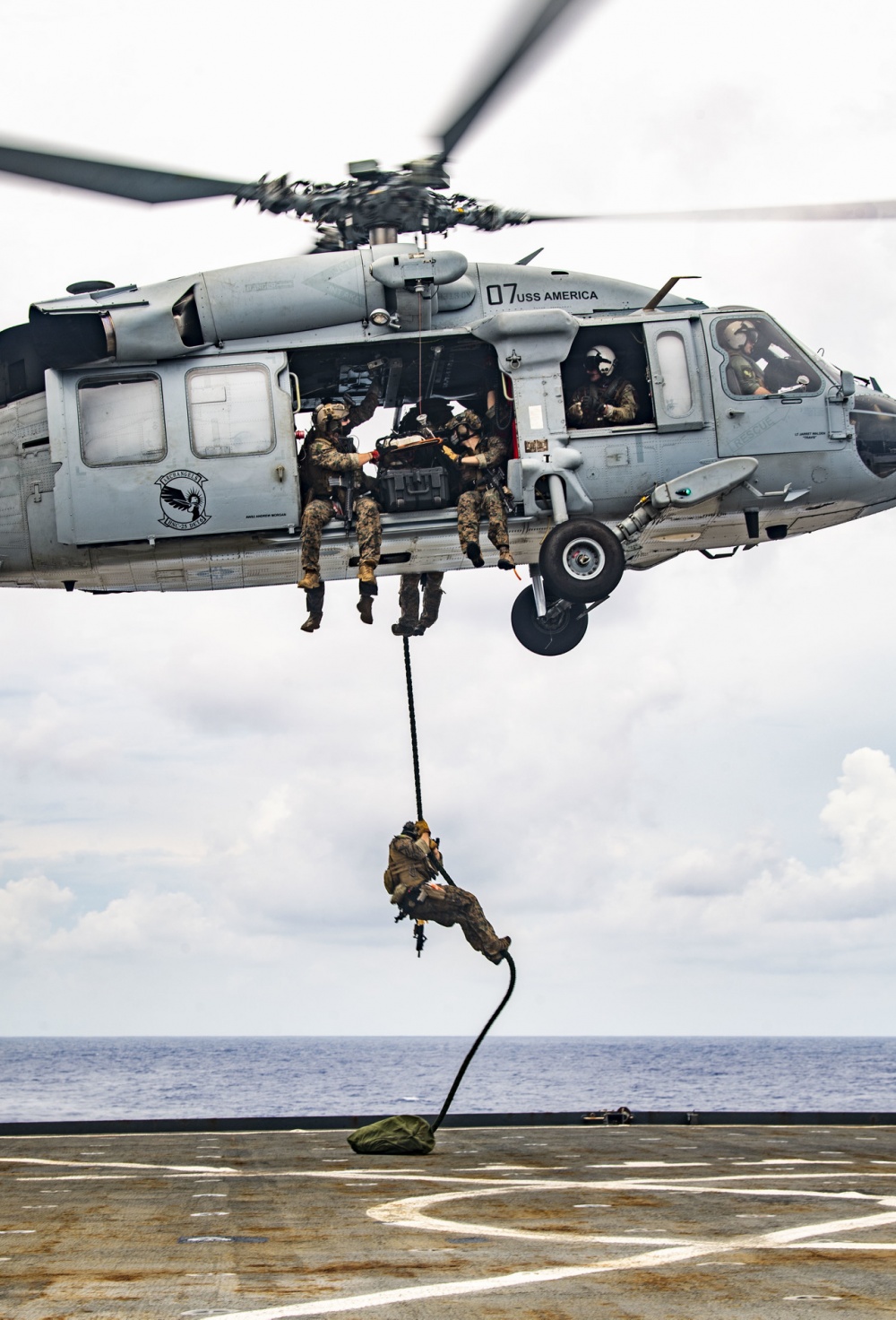 U.S. - A Force Reconnaissance Marine with Command Element, 31st Marine ...