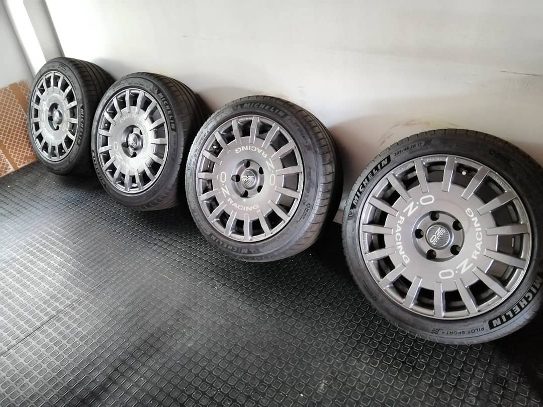 Blogaraje - En venta: juego de rines #OZ #Rally 5x120, 17... | Facebook