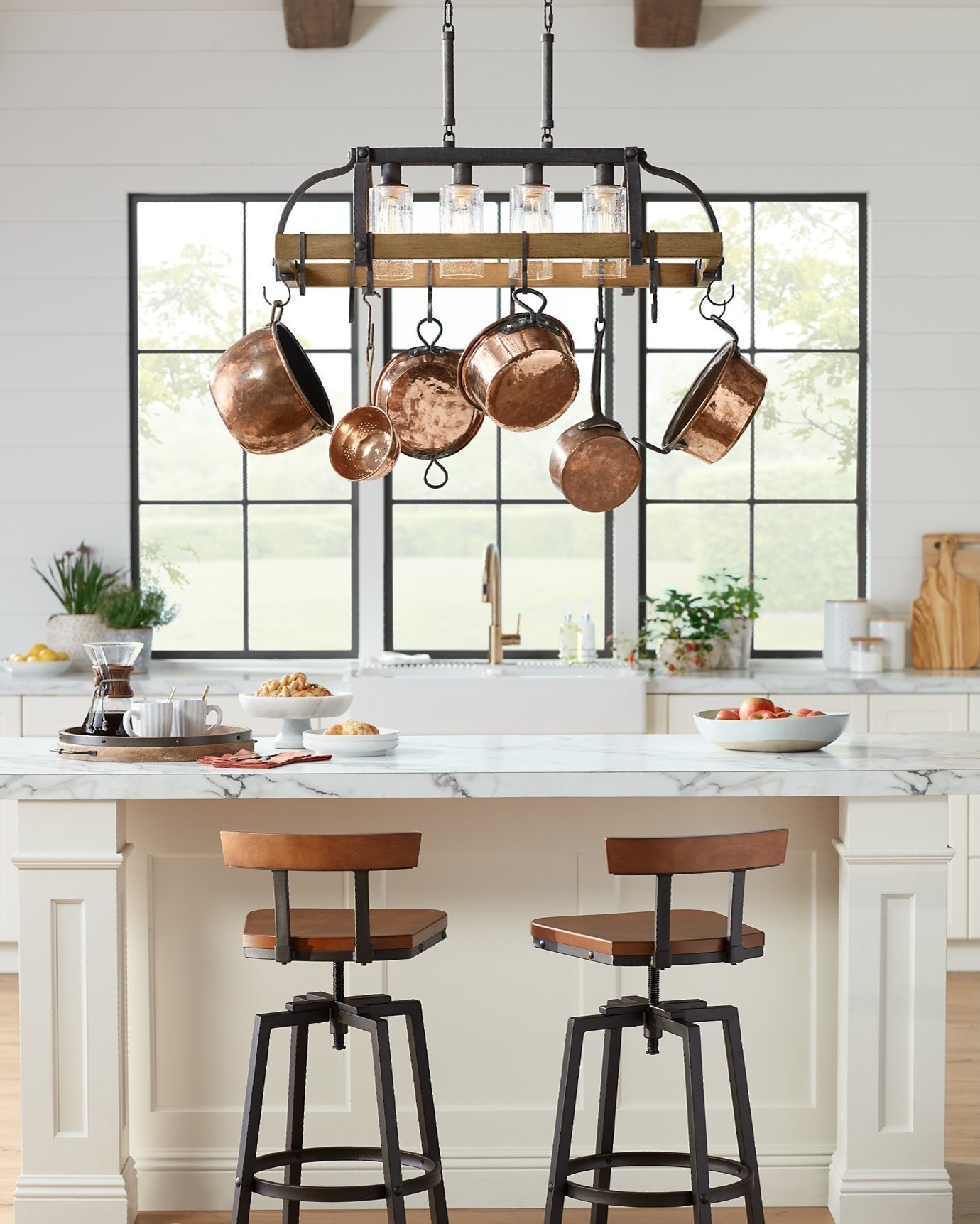 Lamps Plus - When style meets function 💡 #myLampsPlus Shop pot rack