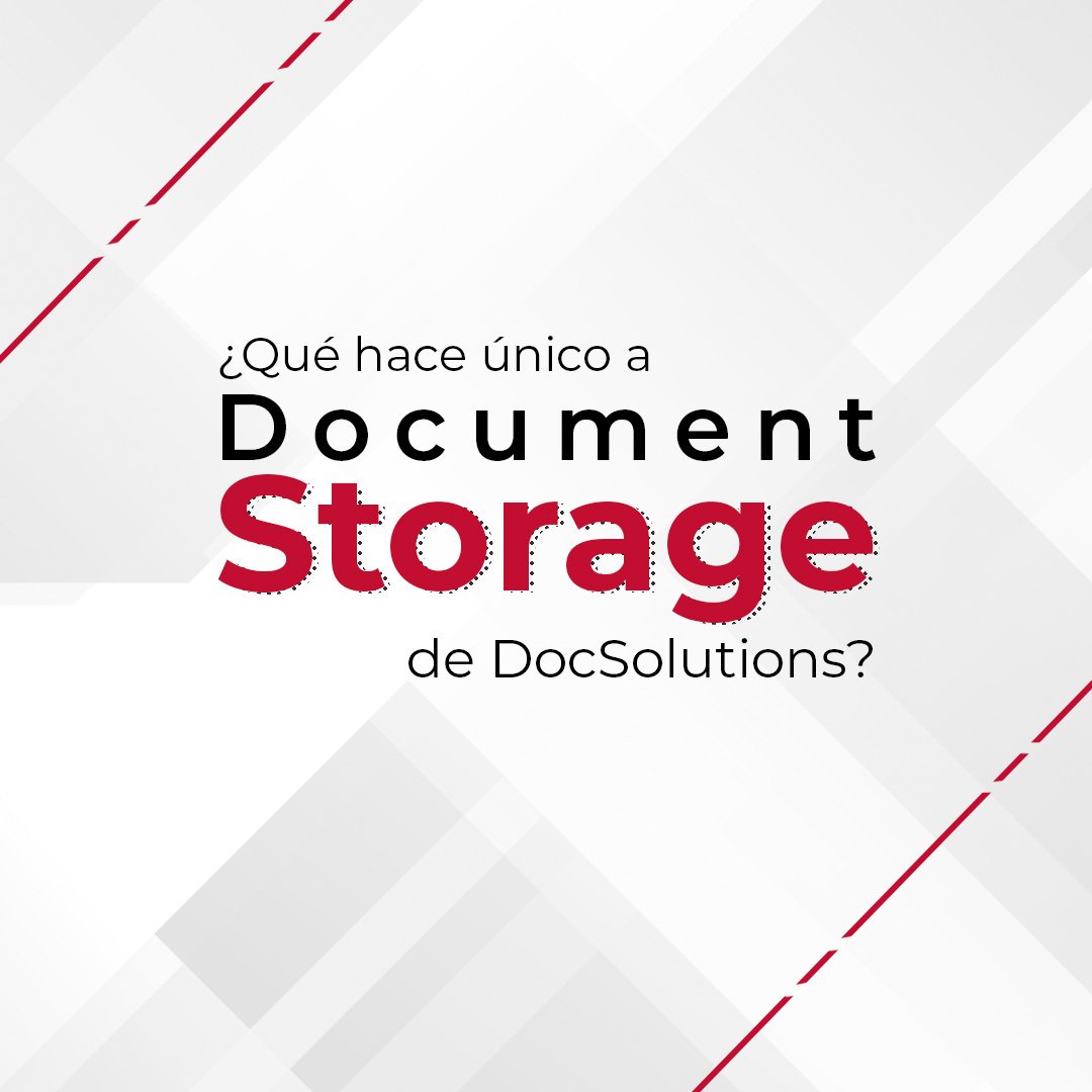 DocSolutions - Document Storage le permite maximizar el... | Facebook