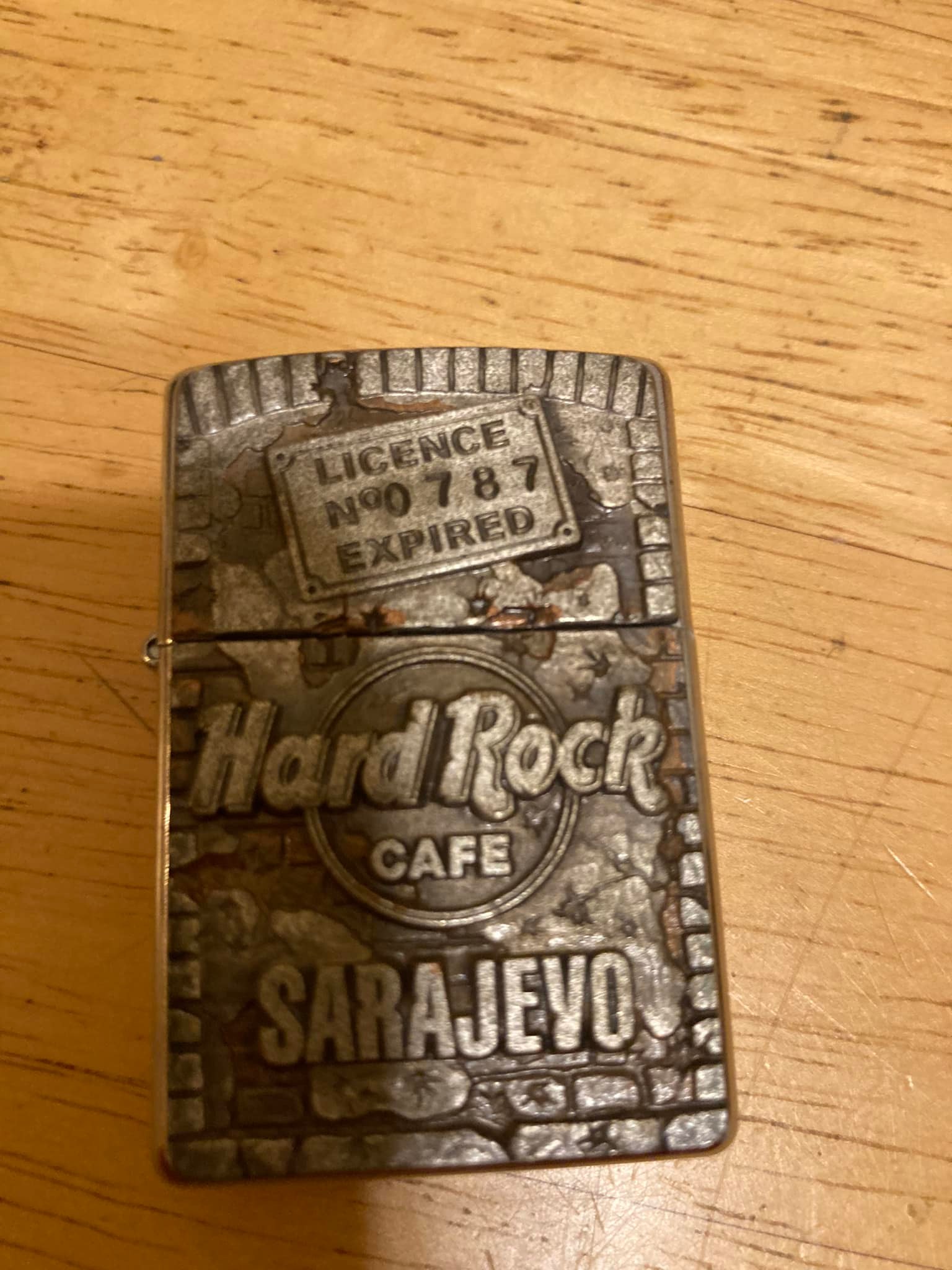 Who else has the limited edition Hard Rock Cafe Zippo Lighter?