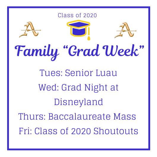 Bishop - In honor of our traditional Graduation Week, we invite the ...