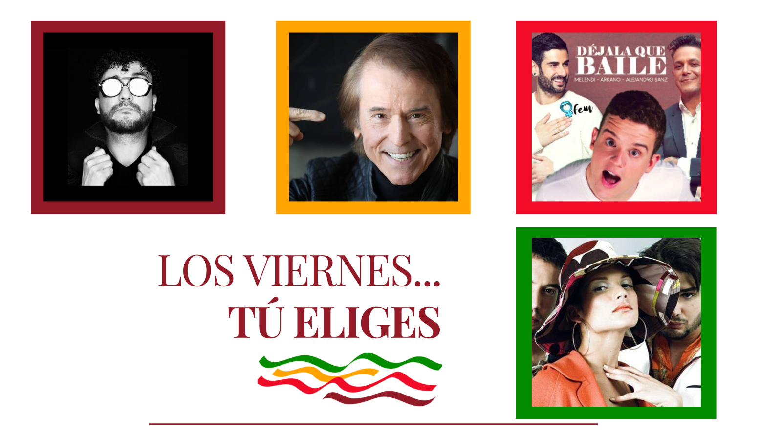 Top Radio - Estos son los artistas que elegiste para que...