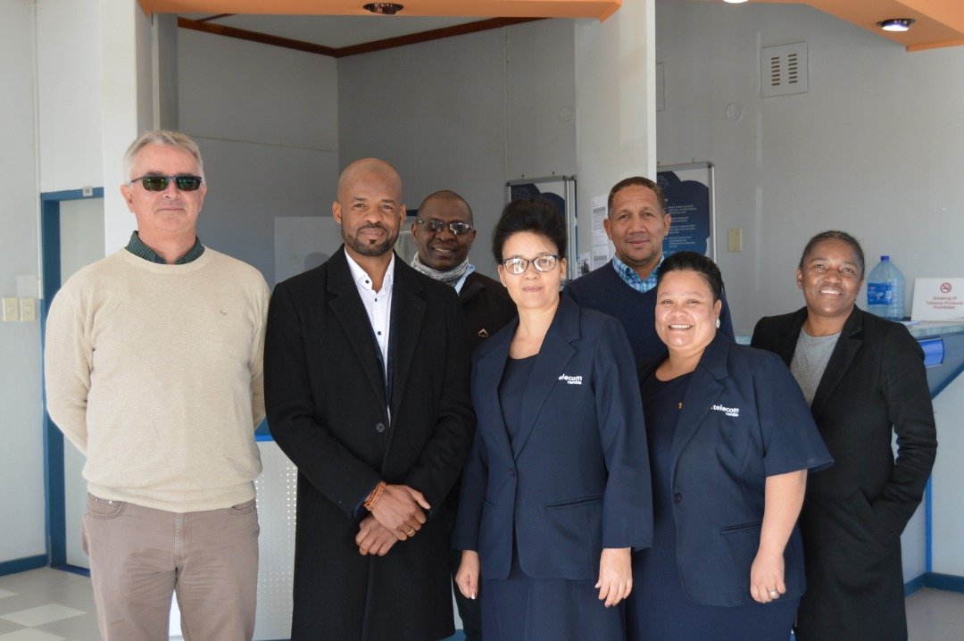 Telecom Namibia - TN CEO, Dr. Stanley Shanapinda and EXCO...