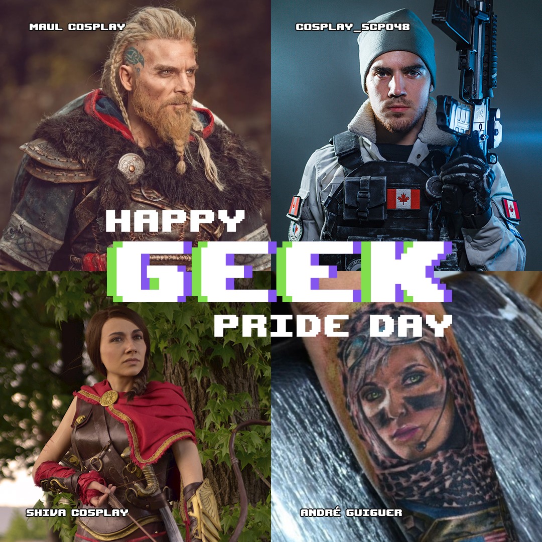 Ubisoft Canada - Happy Geek Pride Day! 🤓 Tattoos, cosplay,...