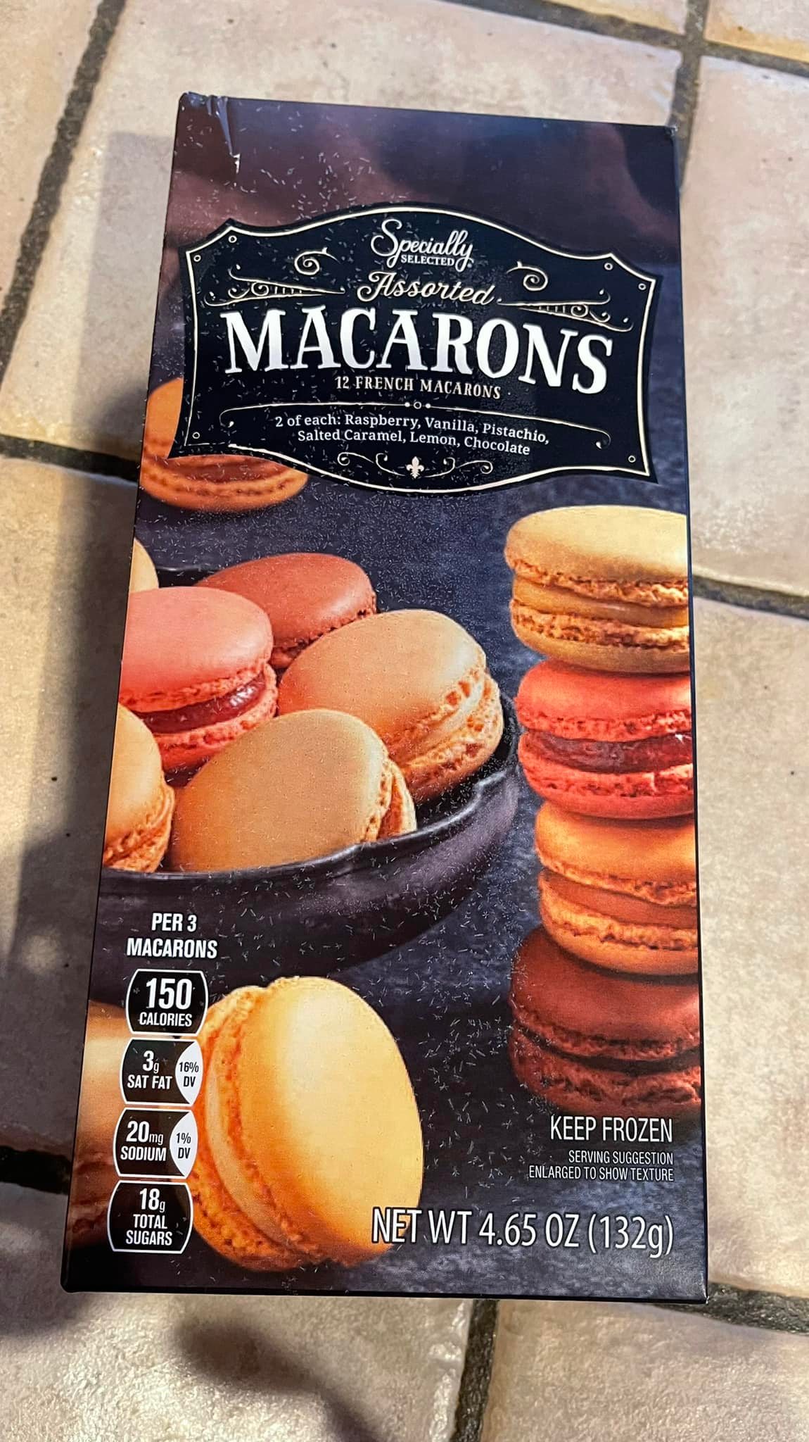 Macarons for $2.99 for a box of 12