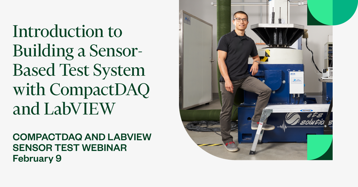 NI - See how CompactDAQ, when paired with LabVIEW, can make building a ...