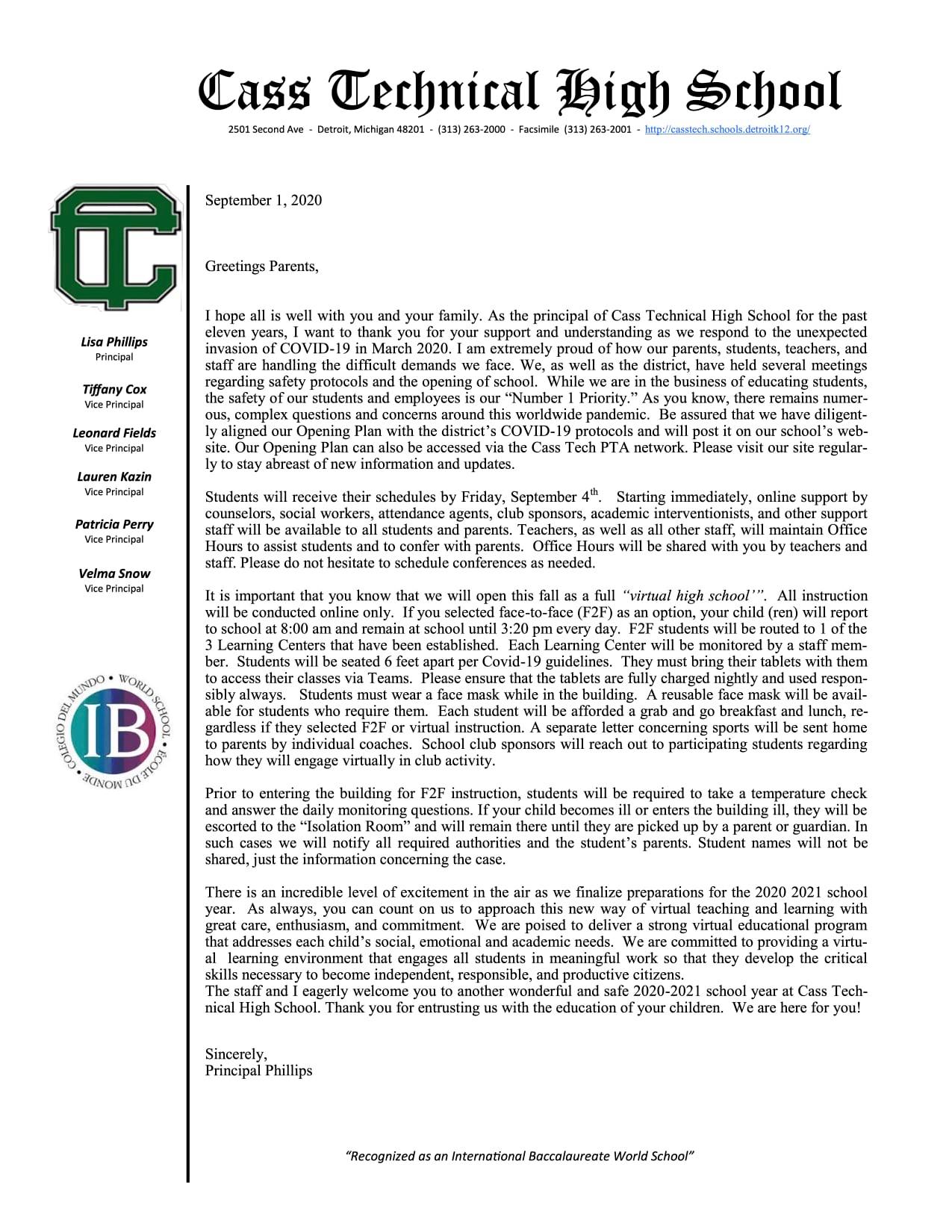 *UPDATED-... - Cass Tech Alumni Association (Worldwide) | Facebook