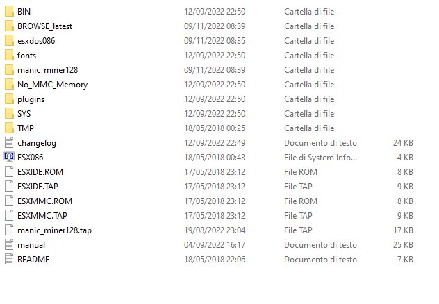 Why does ZX Omni not recognize my ExDos SD card?