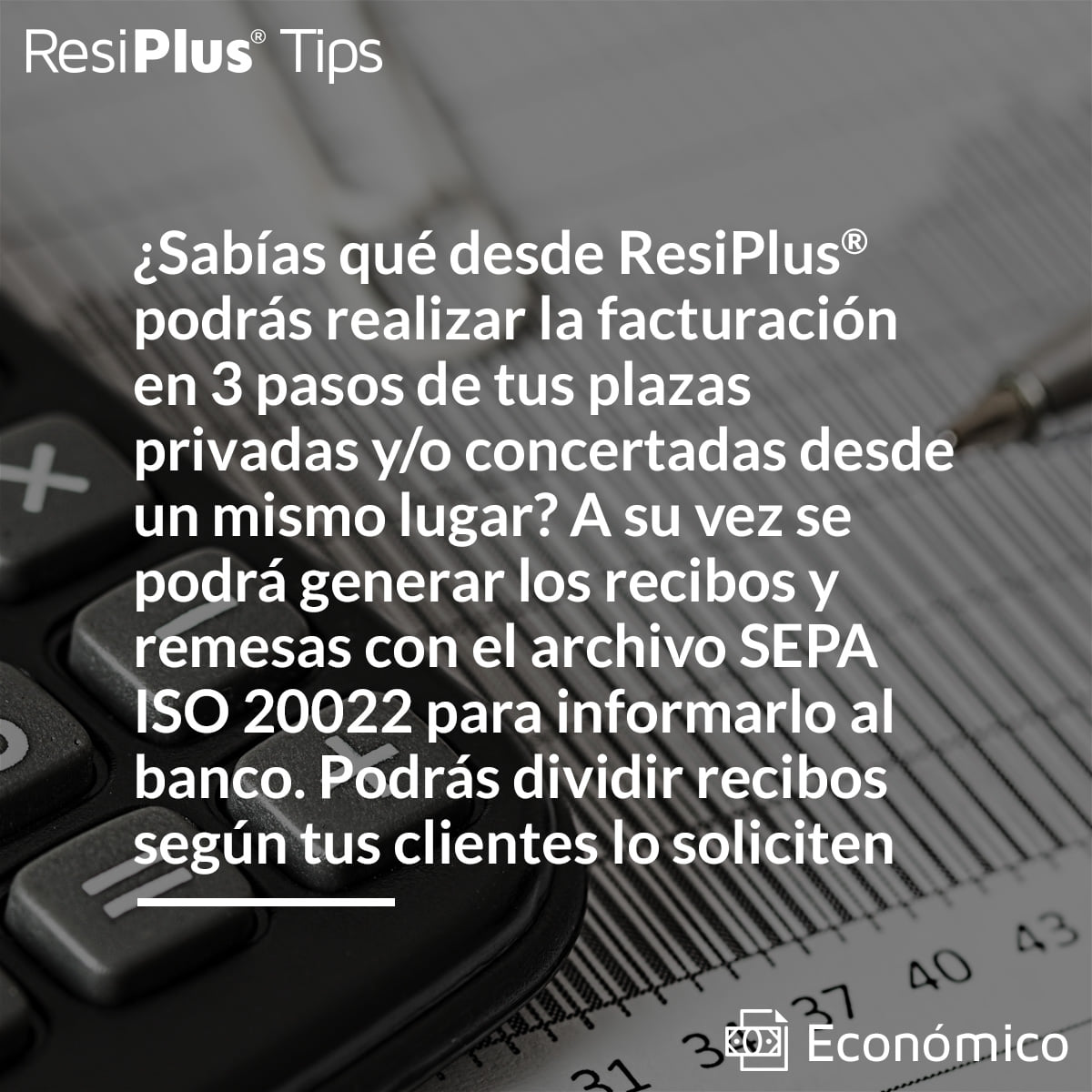 #resiplus, #centrosdemayores, #facturación, #residentes, # ...