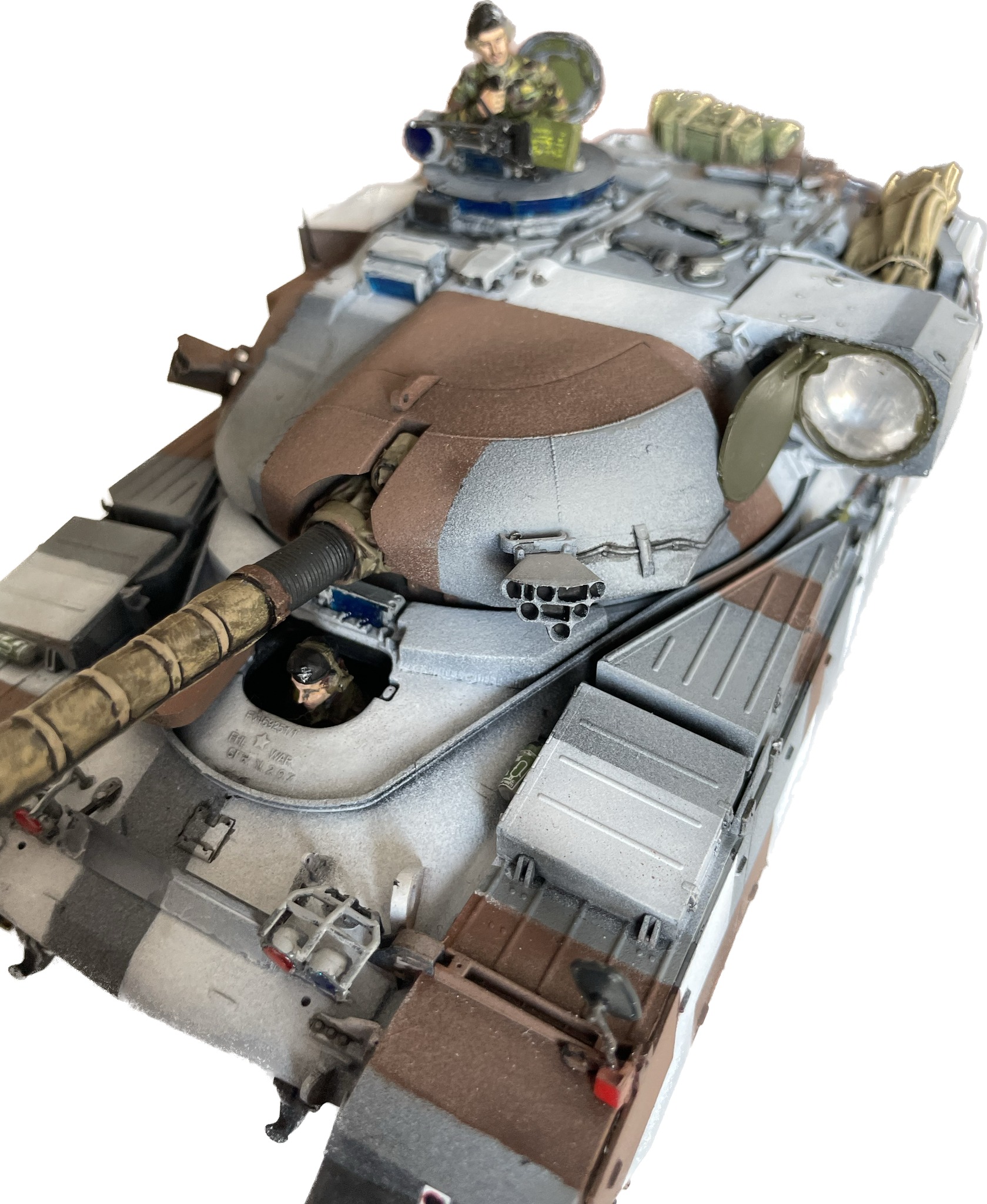 Chieftain Mk.10 British main battle tank model kit review