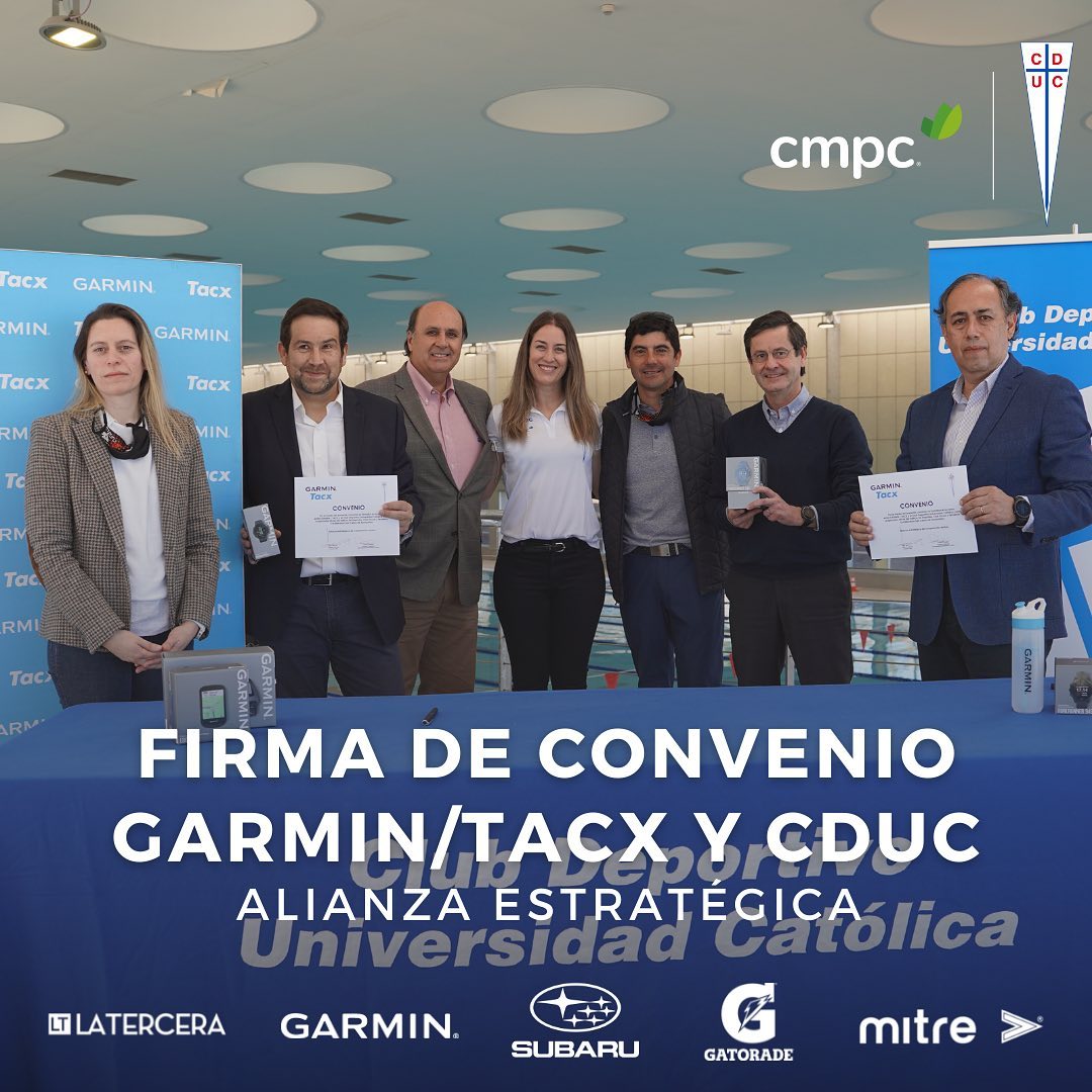 LaCatolica.cl - El CDUC y Garmin/TACX oficializaron importante alianza ...