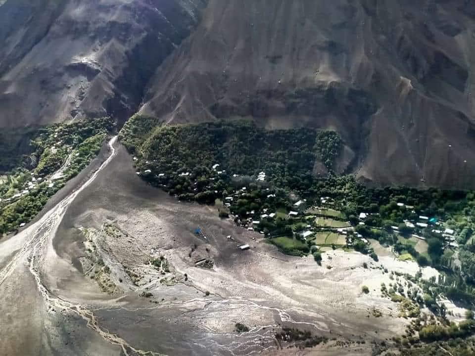 PAMIR TIMES - Widespread destruction caused by a flood in Brep, a ...