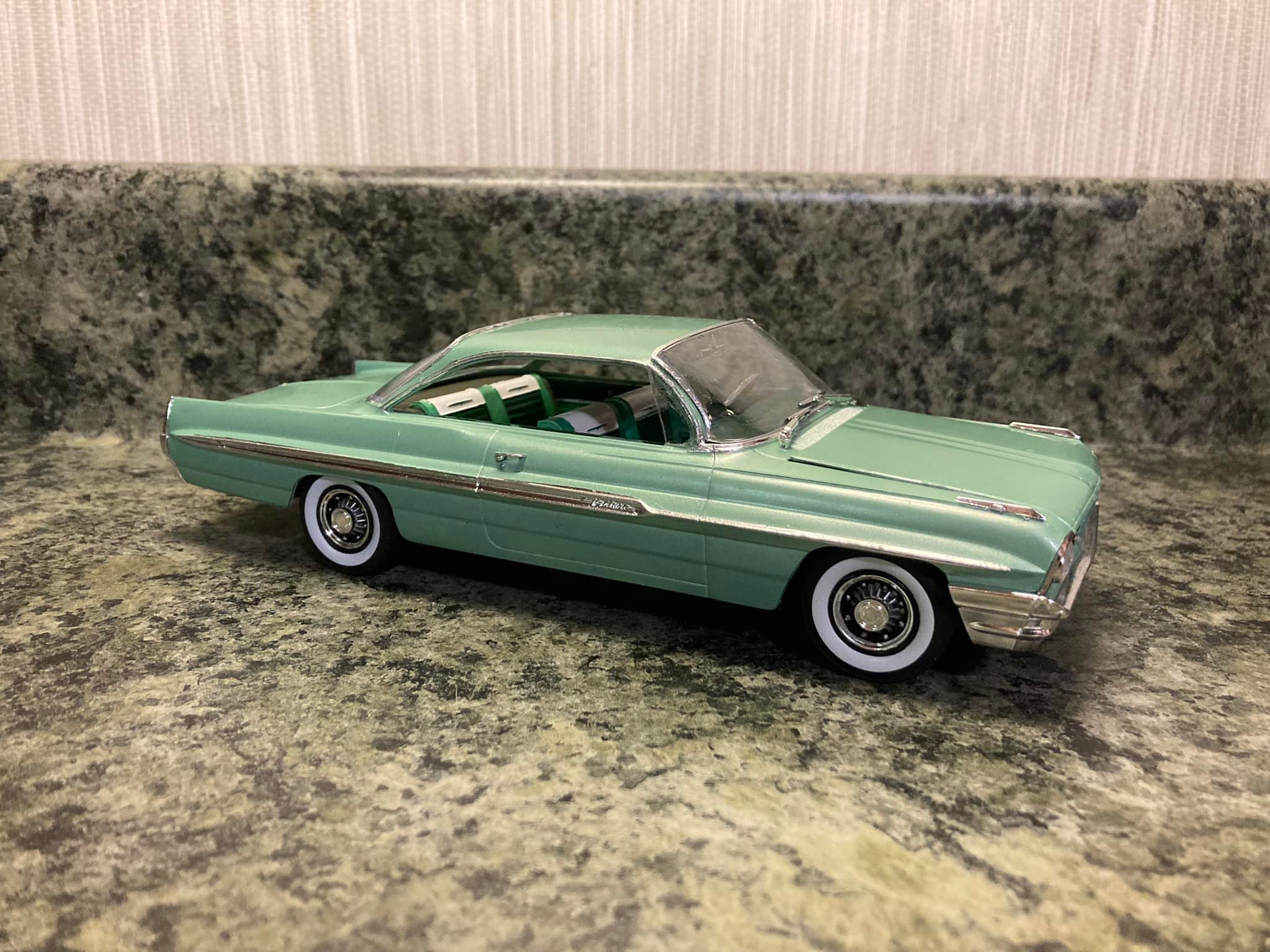 Finished my first Moebius kit. 61 Pontiac Ventura