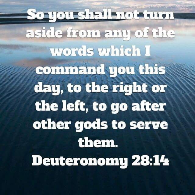 “So you shall not turn aside from any... - Rehoboth New Life | Facebook