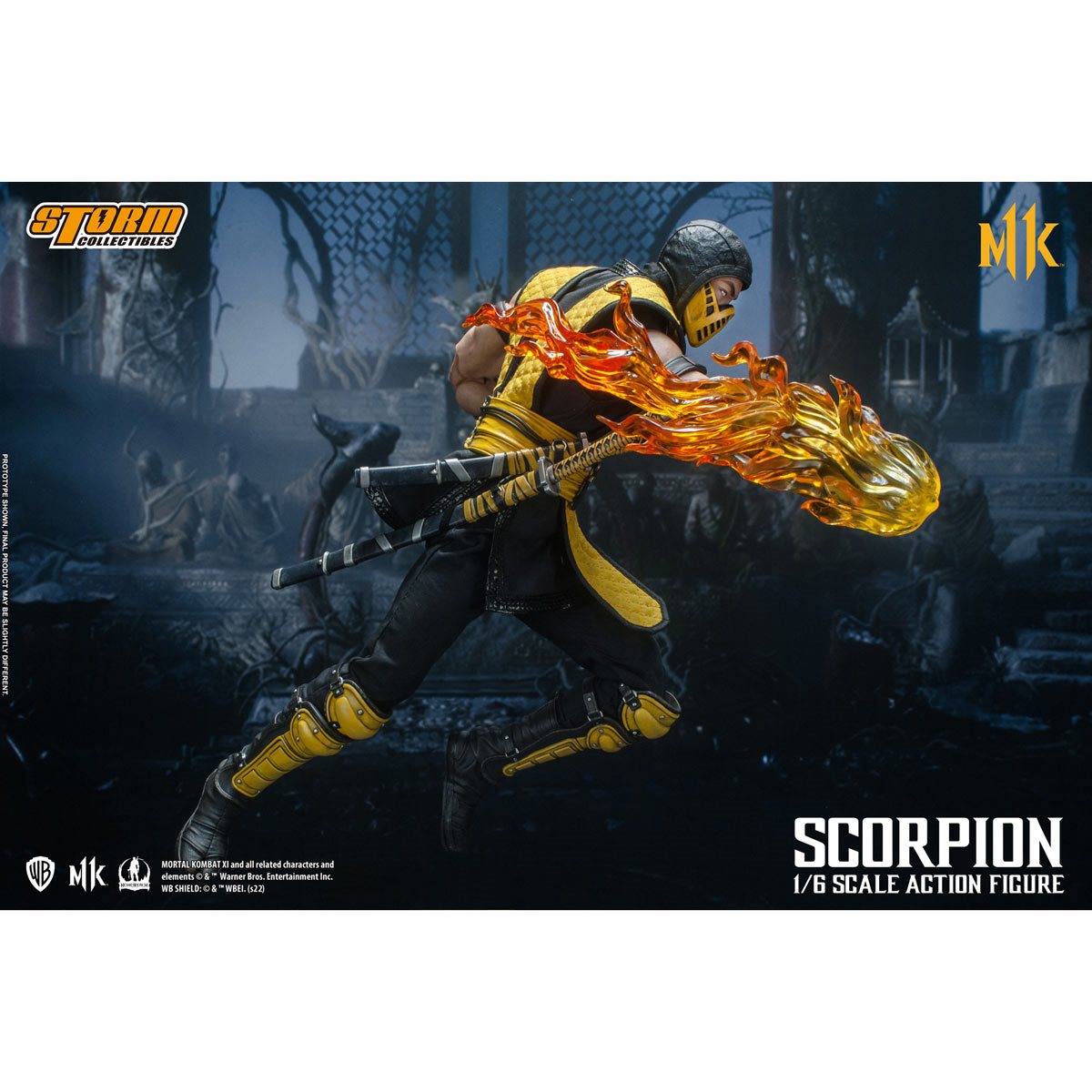 Mortal Kombat 11 Scorpion 1:6 Scale Action Figure by Storm
