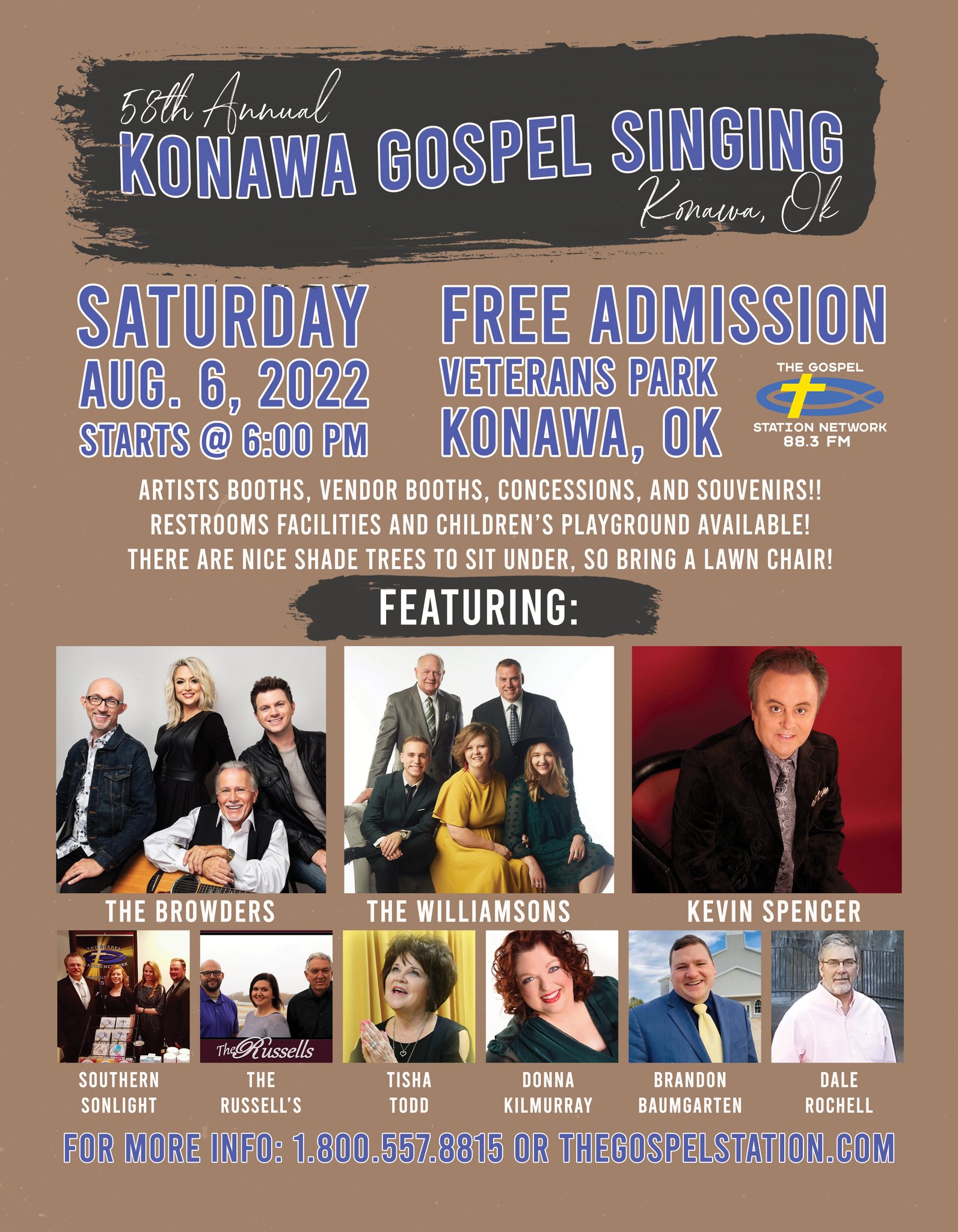 The 58th Annual Konawa, OK... - The Gospel Station Network | Facebook