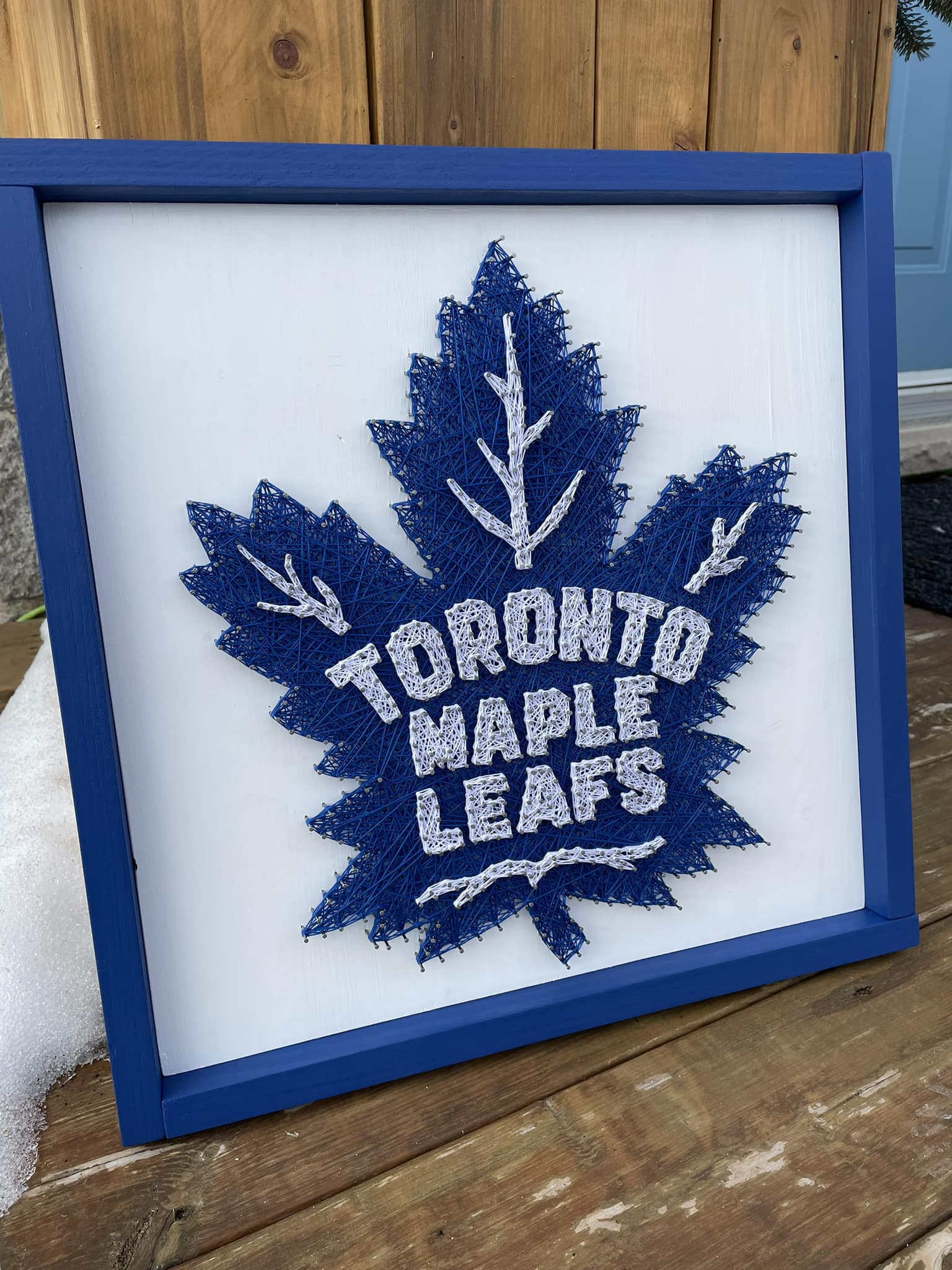 Toronto Maple Leafs Framed Wall Art 12x16 Inches - Officially Licensed NHL Team Tradition Print, Ready To Hang