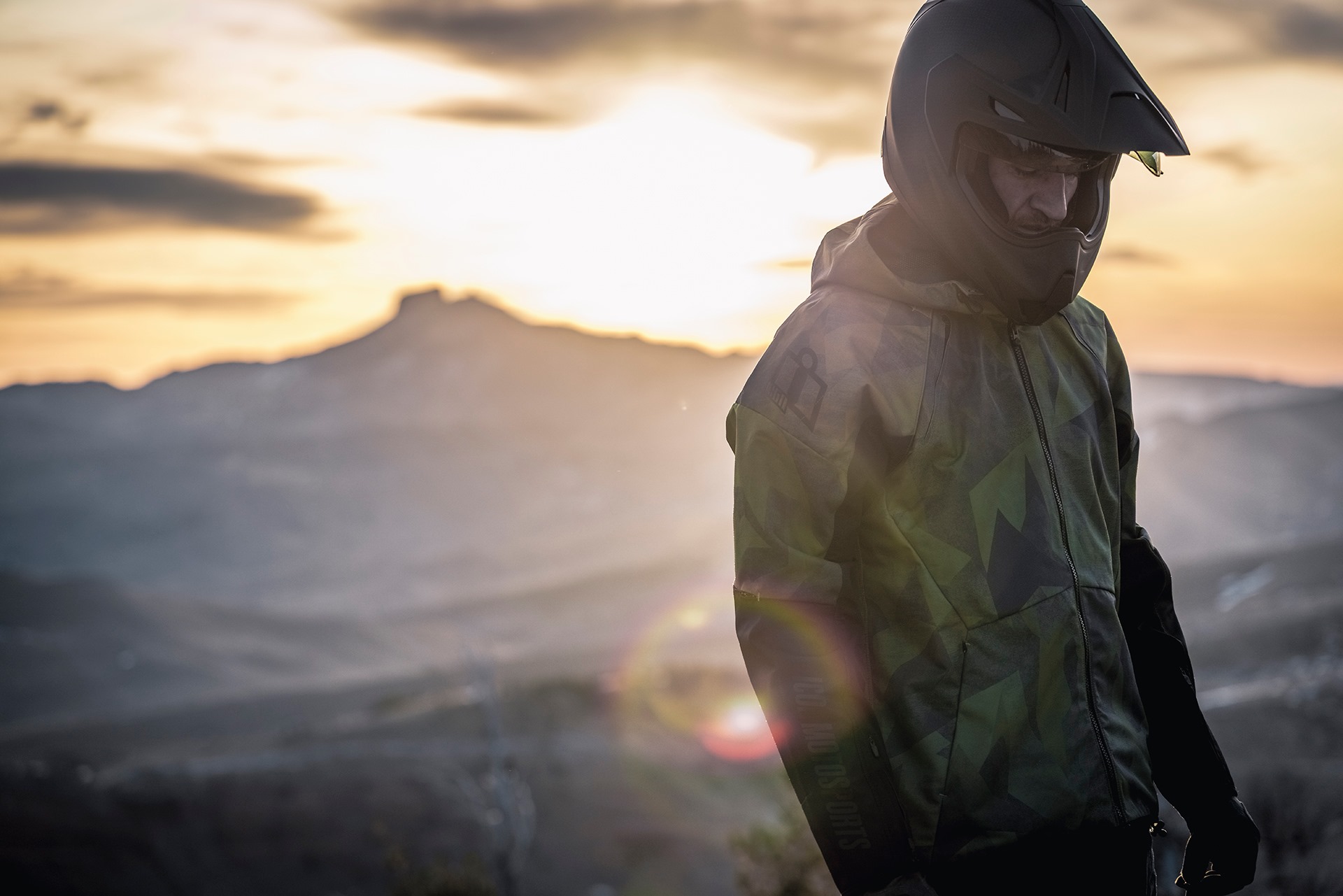 Icon - Based on northern European camouflage patterns and treated