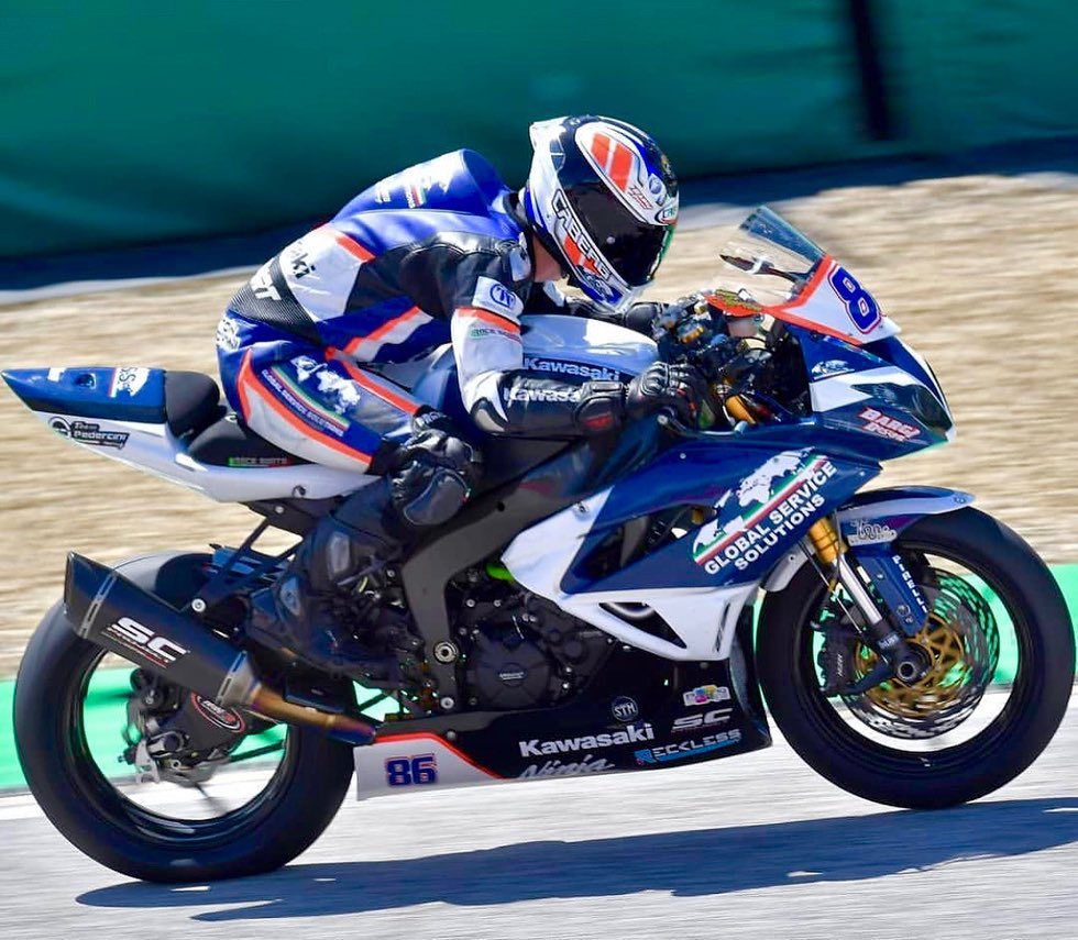 Ayrton Badovini and Kyle Smith, Kawasaki ZX-6R WSS equipped with