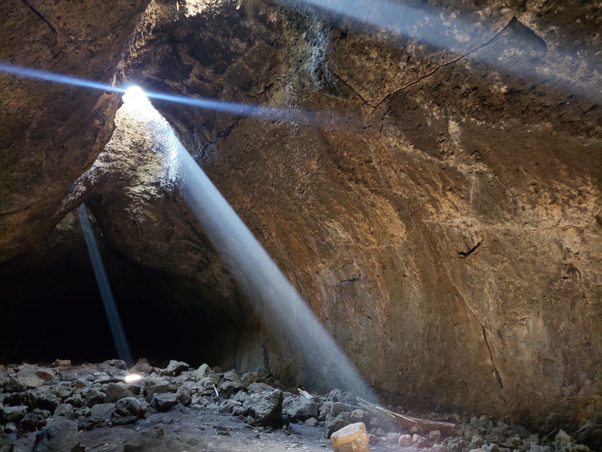 Visited the skylight caves in Sisters, OR yesterday