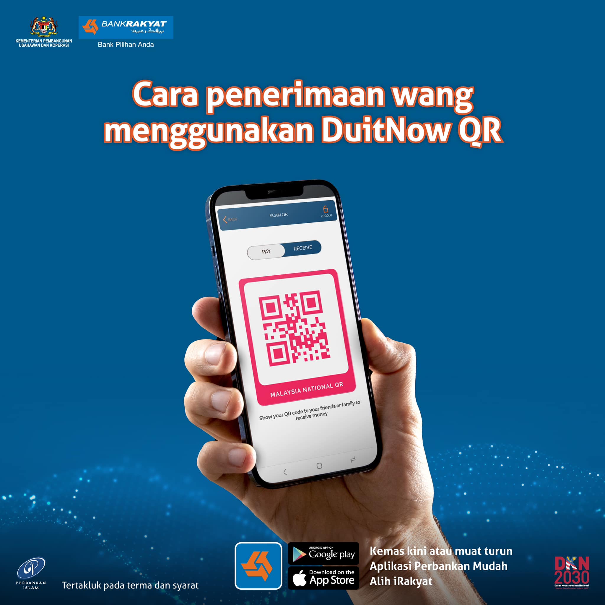 Bank Rakyat - Menerima wang kini lebih mudah melalui...