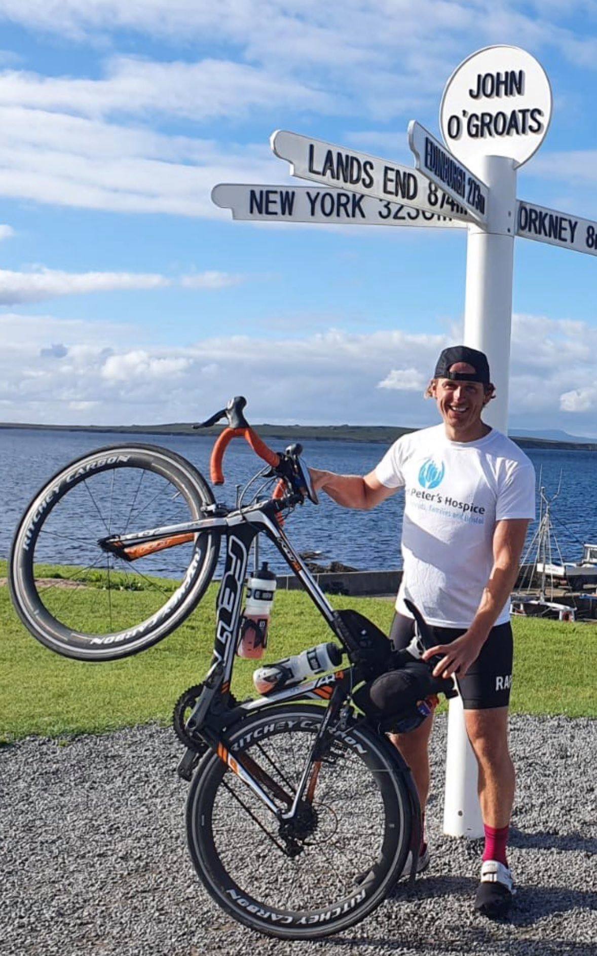A huge thank you and well done to Tim... - St Peter's Hospice | Facebook