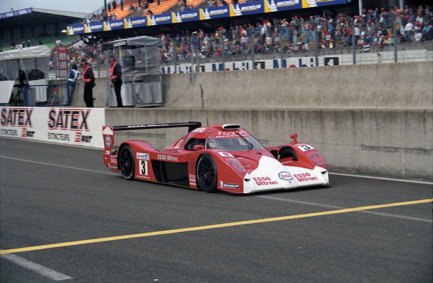 1999 Toyota GT-ONE TS020 The car that took second place at the