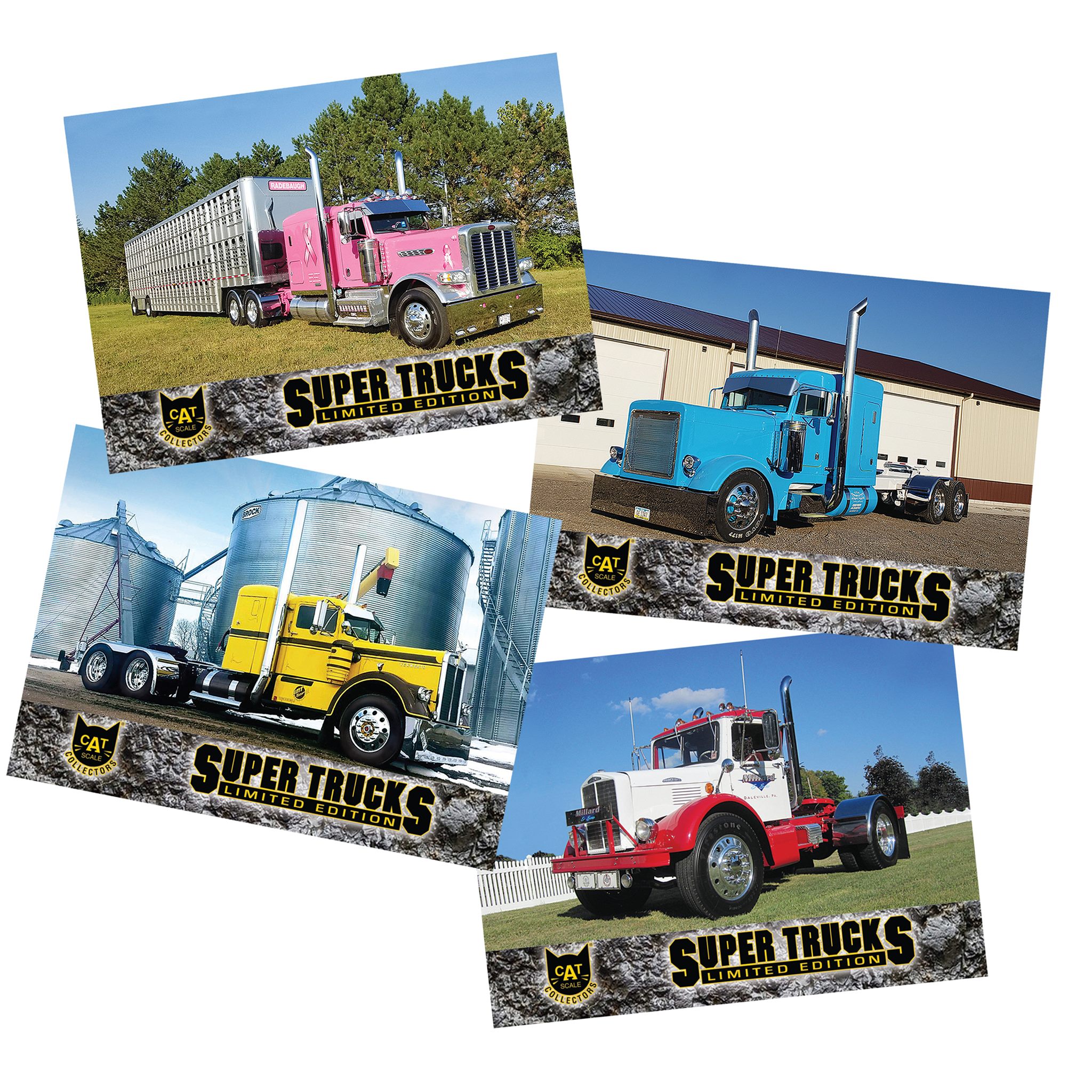 super trucks limited edition cards CAT Scale Series 23 Collector Cards not included Series Twenty Two | CAT